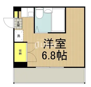 メゾンドサンベール【1階】の間取り