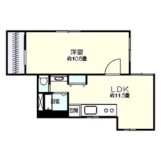 メゾン高梨【1階】の間取り