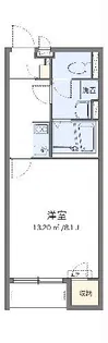 クレイノiアイII【1階】の間取り