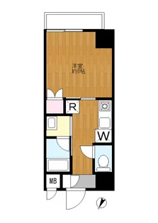 ローテンイーゲル清水町【1階】の間取り