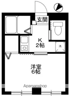 ハイムアルカディア【1階】の間取り