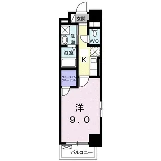 ヴィラージュ新横浜【3階】の間取り