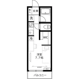 リバティハウス【1階】の間取り