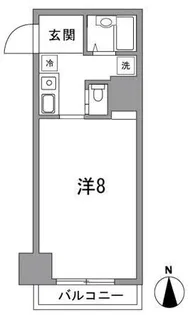 COCO GURAN S MARUBISHI(ココグランズマルビシ)【3階】の間取り