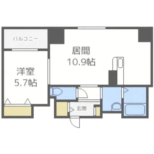 IZOU【1階】の間取り