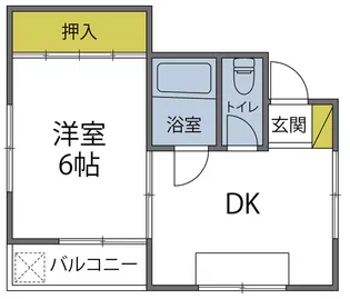 アバンテ黄金(アバンテコガネ)【2階】の間取り