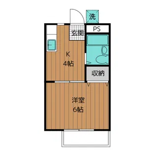 グレースパーク【2階】の間取り