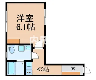 ブロッサム下北沢【3階】の間取り