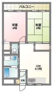 コンフォートセキ(confortseki)【4階】の間取り