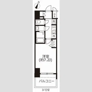 アドバンス名古屋モクシー【2階】の間取り
