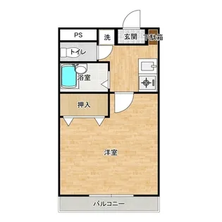 ヴェルドミールII【1階】の間取り