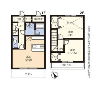 神奈川県横浜市港北区高田東4【一戸建】の間取り