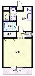 メゾンヴァンドール【1階】の間取り