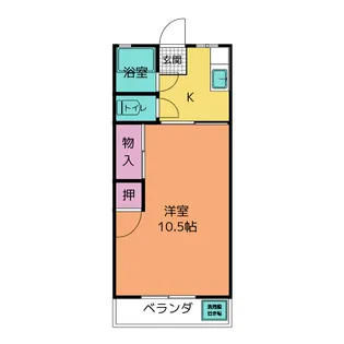 栄寿マンション【2階】の間取り