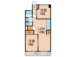 藤和マンション【3階】の間取り