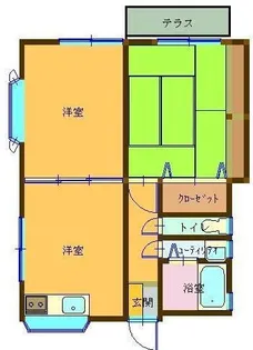 愛媛県新居浜市庄内町6【一戸建】の間取り