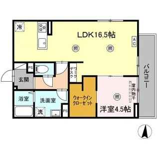 PREMILIFE石垣東【2階】の間取り