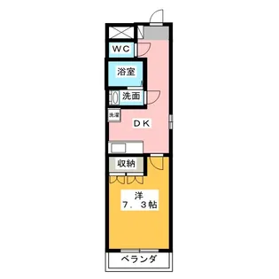 クレストールI【1階】の間取り