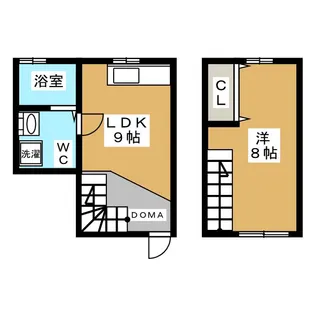 tracery【1階】の間取り