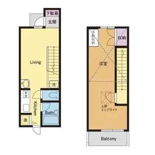 神奈川県厚木市戸室2【一戸建】の間取り