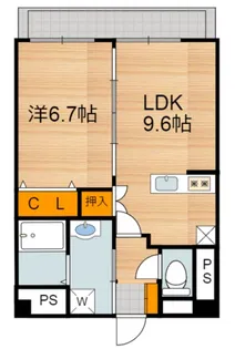 熊本県菊池郡菊陽町大字津久礼【マンション】の間取り