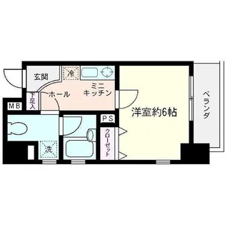NSK 2nd【8階】の間取り