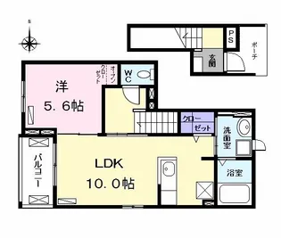 ノバ III【2階】の間取り