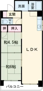 アーバンライフ7TH【4階】の間取り