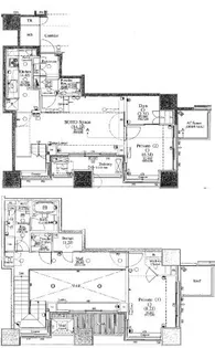 THE TOWERS DAIBA【4階】の間取り