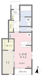 カルムSS【1階】の間取り