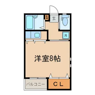 イーストヤマカ【1階】の間取り
