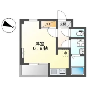 東京都大田区上池台5【マンション】の間取り