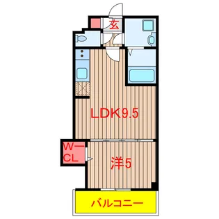 レグルス緑が丘【2階】の間取り
