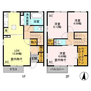 ベリーの間取り