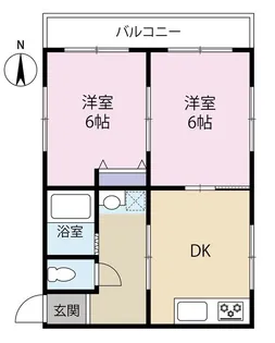 メゾンみなみ【2階】の間取り