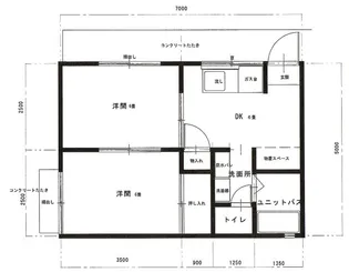 神奈川県相模原市中央区氷川町【アパート】の間取り