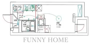 スタンフォードハイツ【1階】の間取り