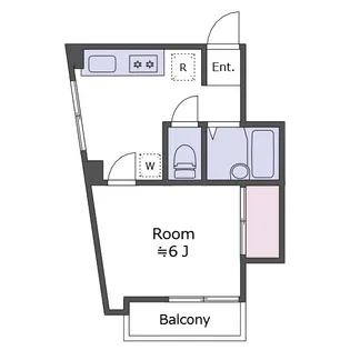 ウィスタリアハイツ【4階】の間取り
