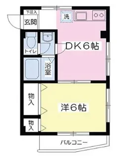 東京都板橋区大谷口北町【マンション】の間取り