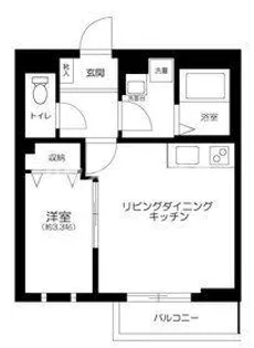 グラン シュバリエ【1階】の間取り