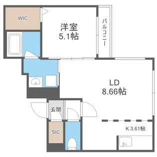Brescia【2階】の間取り