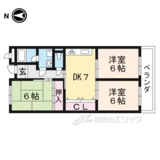 パストラルコート【2階】の間取り