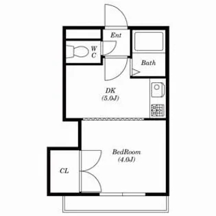 北海道札幌市豊平区平岸三条8【マンション】の間取り