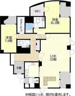 ダイアパレスロイヤル八事【1階】の間取り