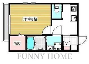 東京都世田谷区八幡山3【アパート】の間取り