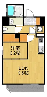 神奈川県横浜市神奈川区反町4【マンション】の間取り