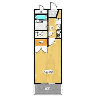 愛知県長久手市杁ケ池【マンション】の間取り
