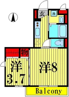 アーバンコート【2階】の間取り