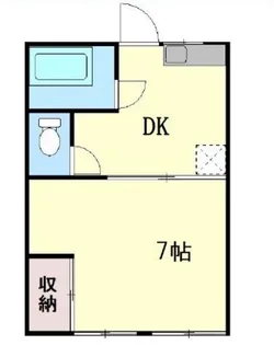 松竹荘【2階】の間取り