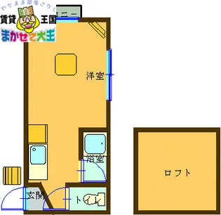 ヴィラコート錦町【1階】の間取り